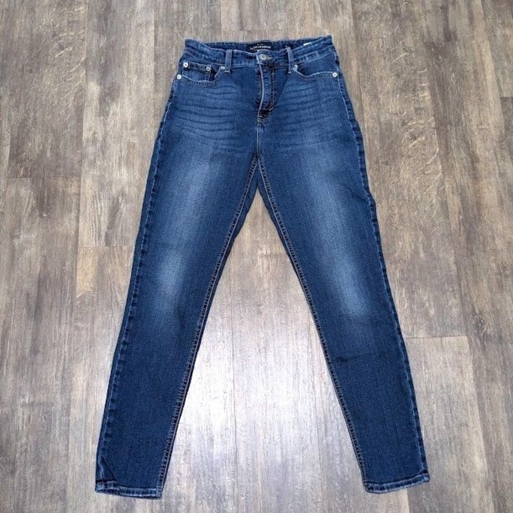 Lucky Brand 221 Original Straight Leg Jeans Women 29 Medium Wash Blue Denim 6/28